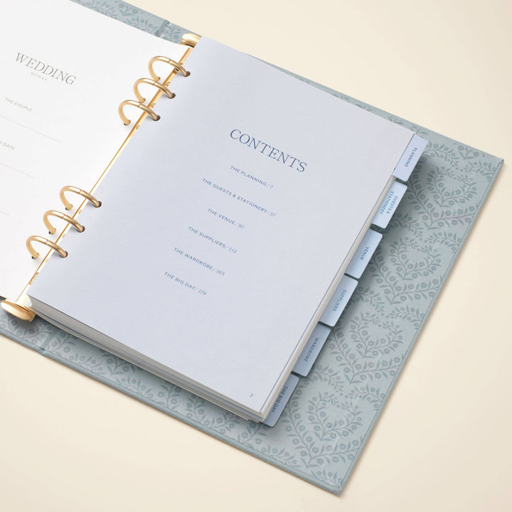 Papier paper Wedding Binder-Folio - With Love
