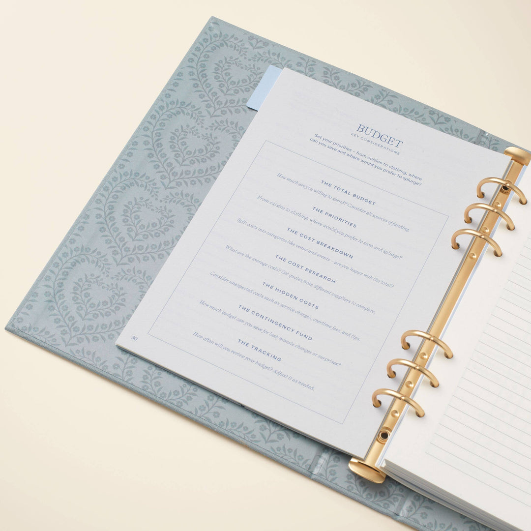 Papier paper Wedding Binder-Folio - With Love