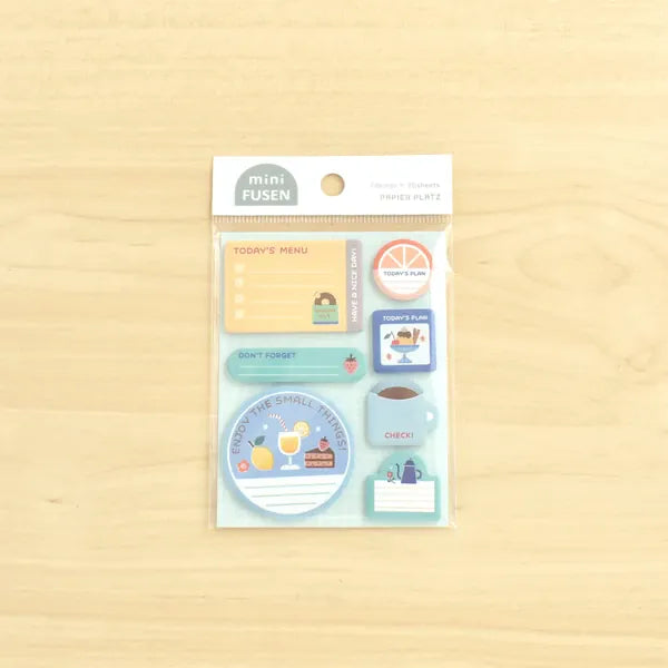 Papier Platz Paper Fruits &amp; Sweets Papier Platz × eric Mini Fusen Sticky Notes