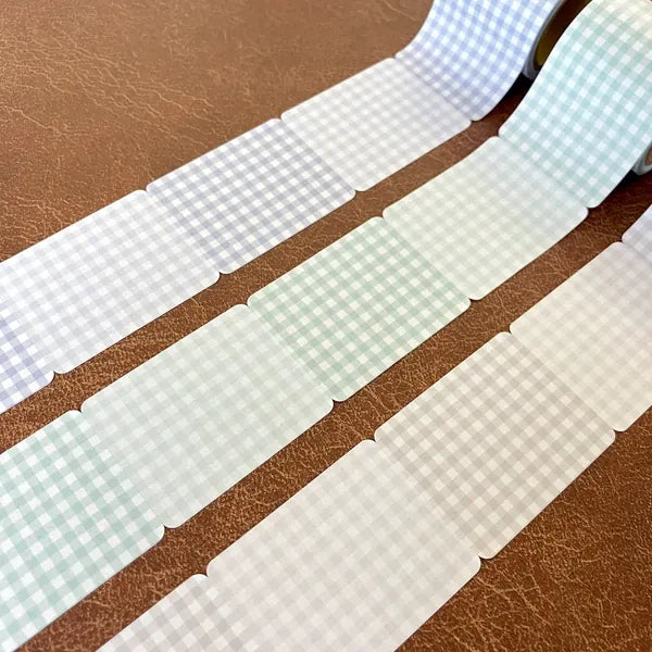 Papier Platz Paper Gingham Check Roll Sticky Notes