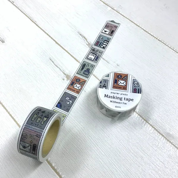 Papier Platz Paper Papier Platz × eric Washi Tape – Stamp