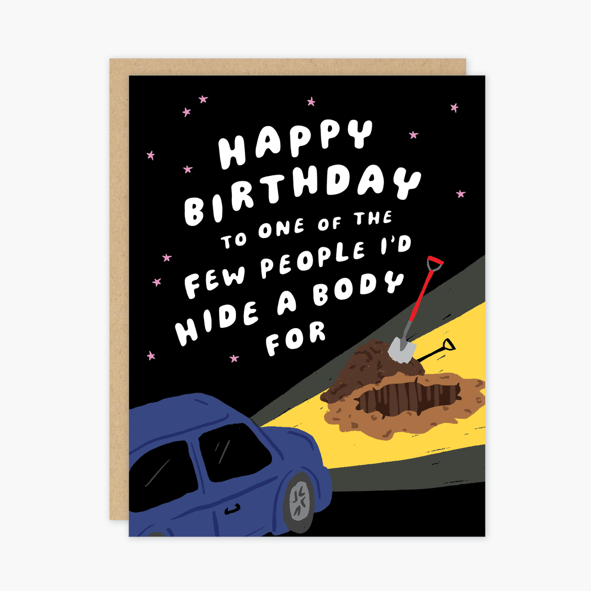 Party of One Card True Crime Birthday