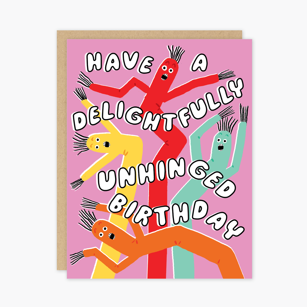 Party of One Card Unhinged Birthday