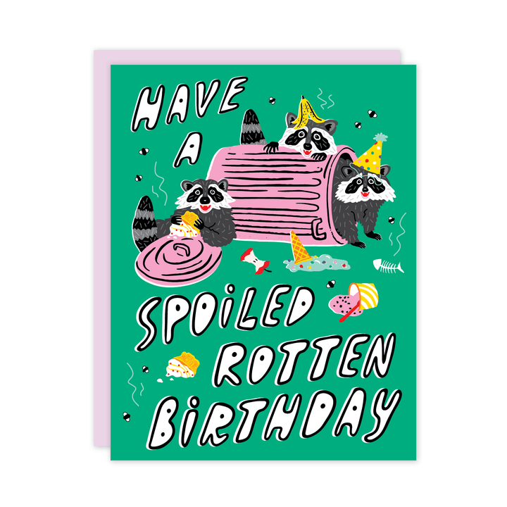 Party of One Cards Spoiled Rotten Birthday Card