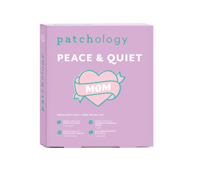 Patchology Bath and Body Peace & Quiet Indulgent Self Care Facial Kit