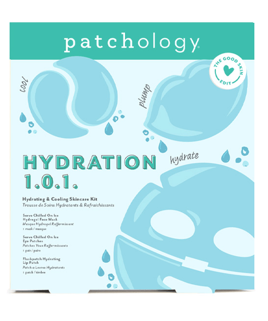 Patchology Gifts Hydration 101 Hydrating & Colling Skincare Kit