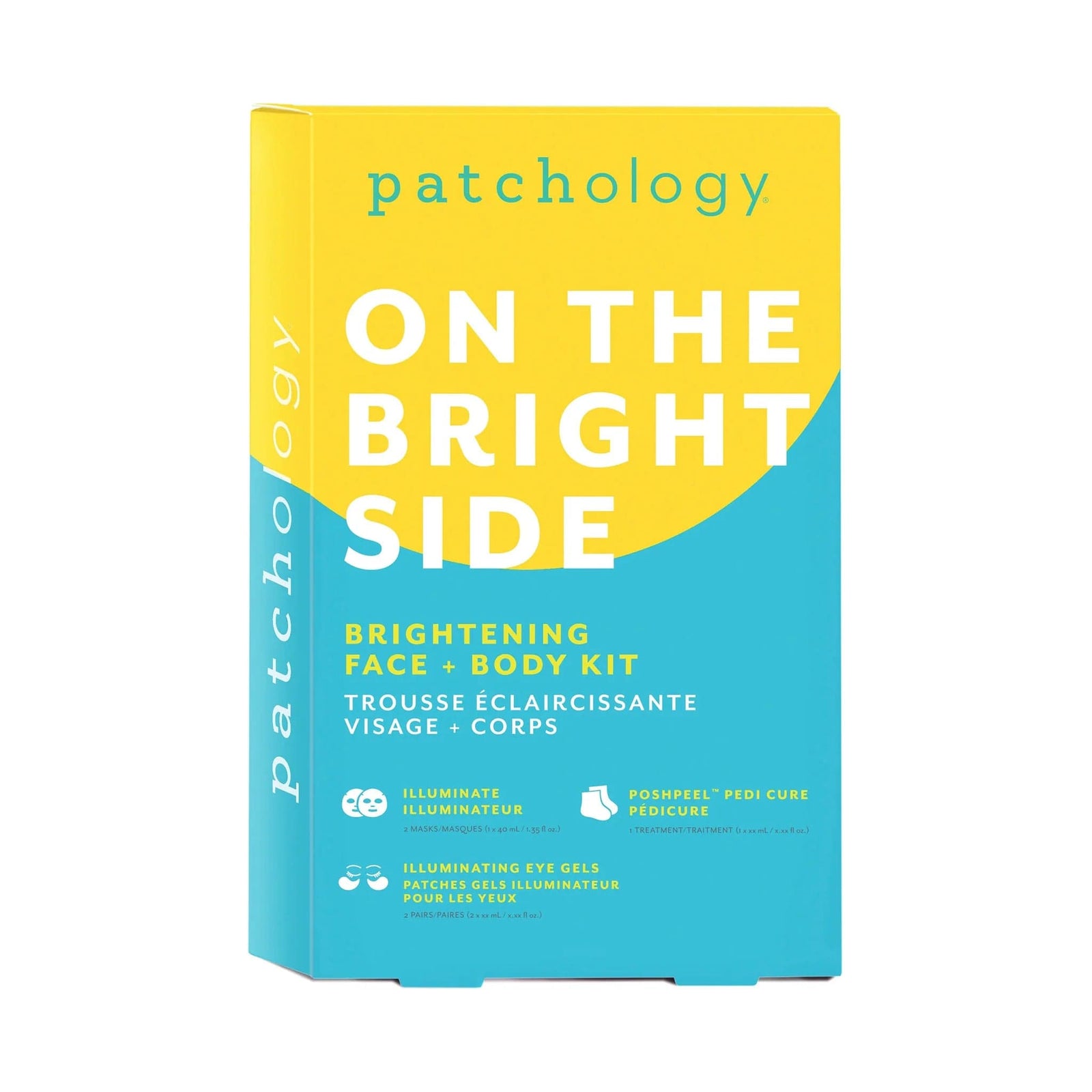 Patchology Skin Care On The Bright Side Brightening Face + Body Kit