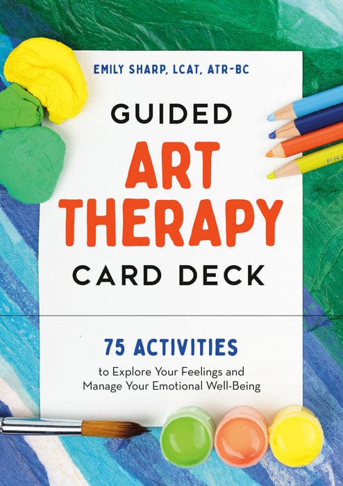 Penguin Random House Activity Book Guided Art Therapy Card Deck
