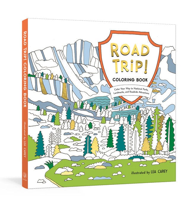 Penguin Random House Art Book Road Trip! Coloring Book