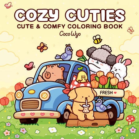 Penguin Random House Book Cozy Cuties - Coloring Book for Adults and Kids