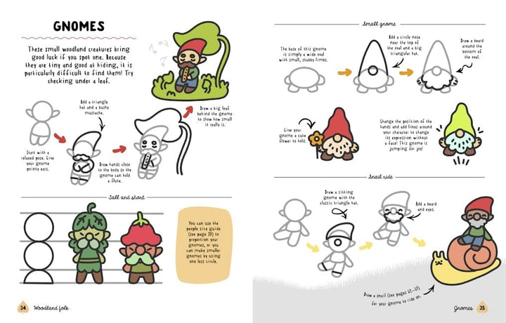 Penguin Random House Book How to Draw Cute Woodland Friends