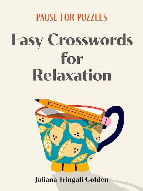 Penguin Random House Book Pause for Puzzles: Easy Crosswords for Relaxation