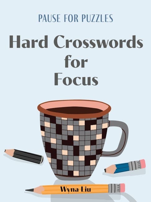 Penguin Random House Book Pause for Puzzles: Hard Crosswords for Focus