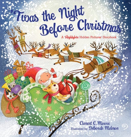 Penguin Random House Book 'Twas The Night Before Christmas: A Highlights Hidden Picture Storybook