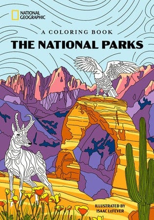 Penguin Random House Coloring Book The National Parks Coloring Book