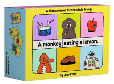 Penguin Random House Game Monkey Eating A Lemon