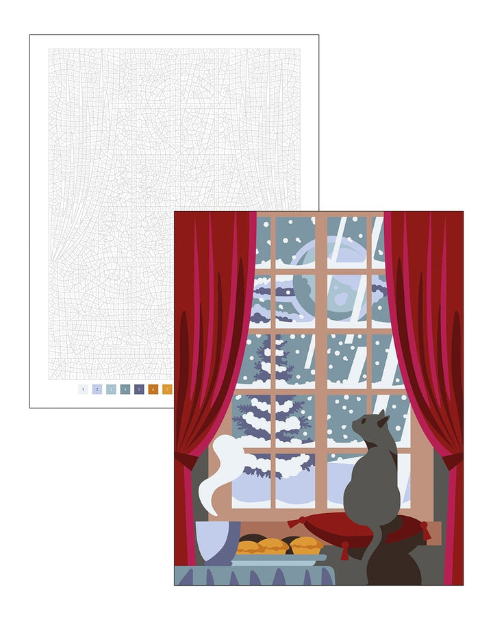 Penguin Random House Gifts Color by Numbers: Cozy Home