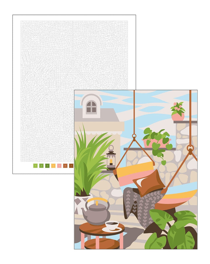 Penguin Random House Gifts Color by Numbers: Cozy Home