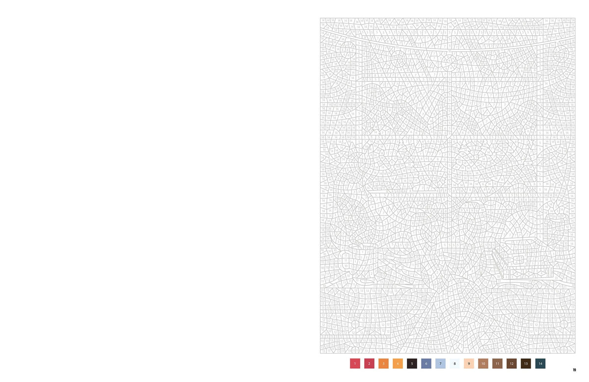 Penguin Random House Gifts Color by Numbers: Cozy Home