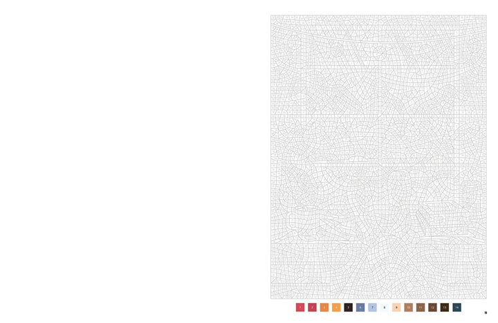 Penguin Random House Gifts Color by Numbers: Cozy Home