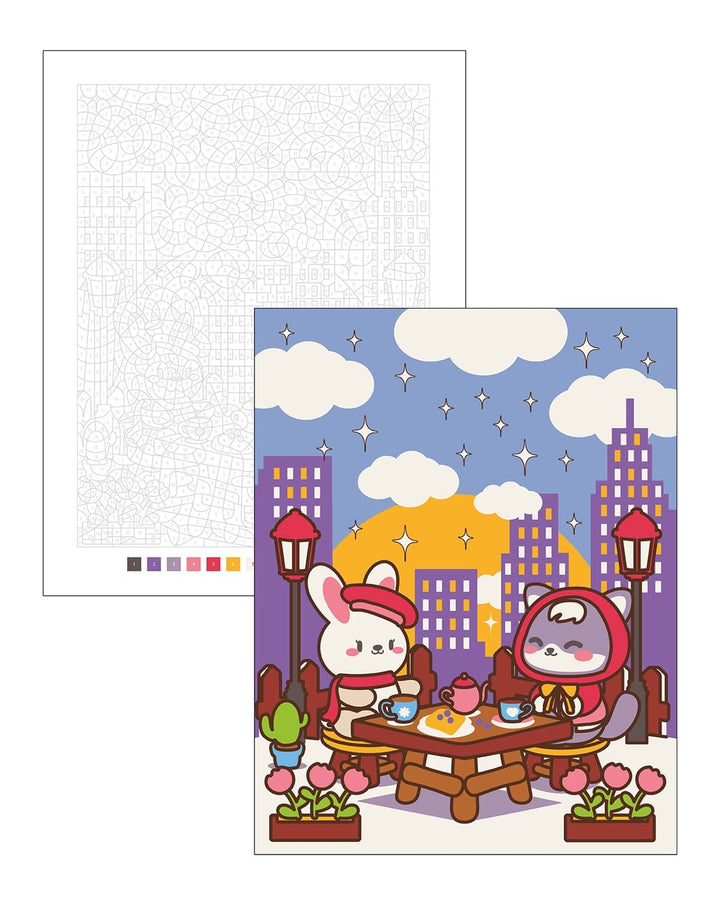 Penguin Random House Gifts Color by Numbers: Cute and Cozy