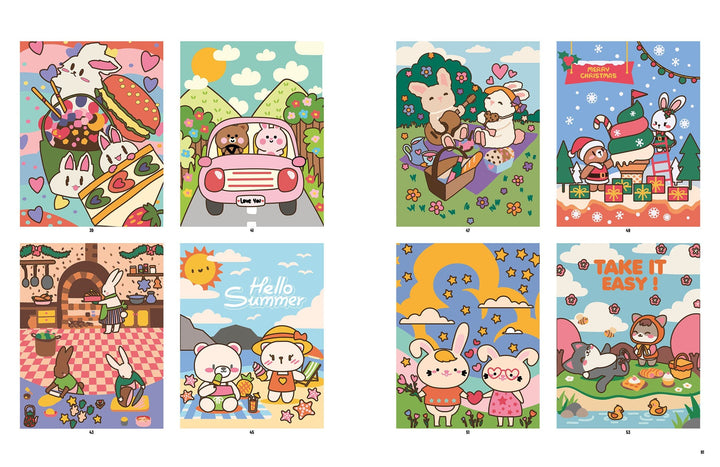 Penguin Random House Gifts Color by Numbers: Cute and Cozy