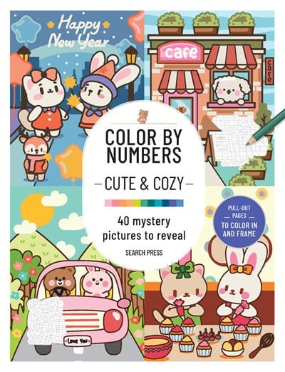 Penguin Random House Gifts Color by Numbers: Cute and Cozy