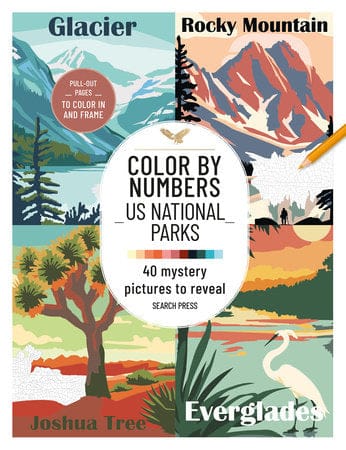 Penguin Random House Gifts Color by Numbers US National Parks