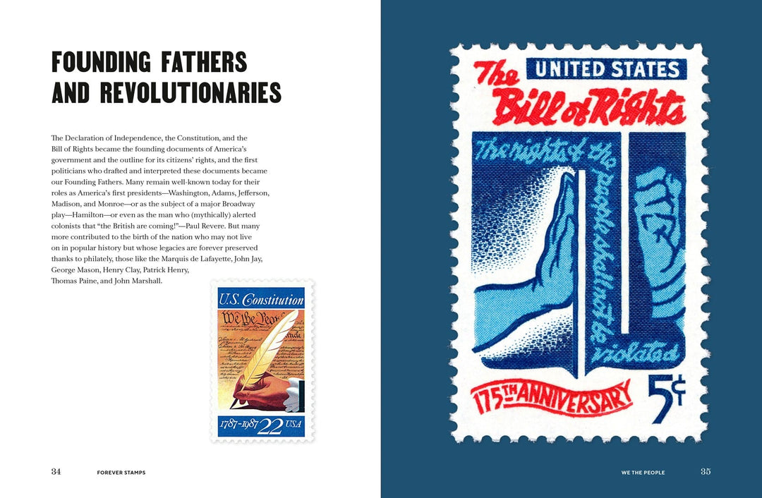 Penguin Random House Gifts Forever Stamps: 250 Years of United States History Writ Small