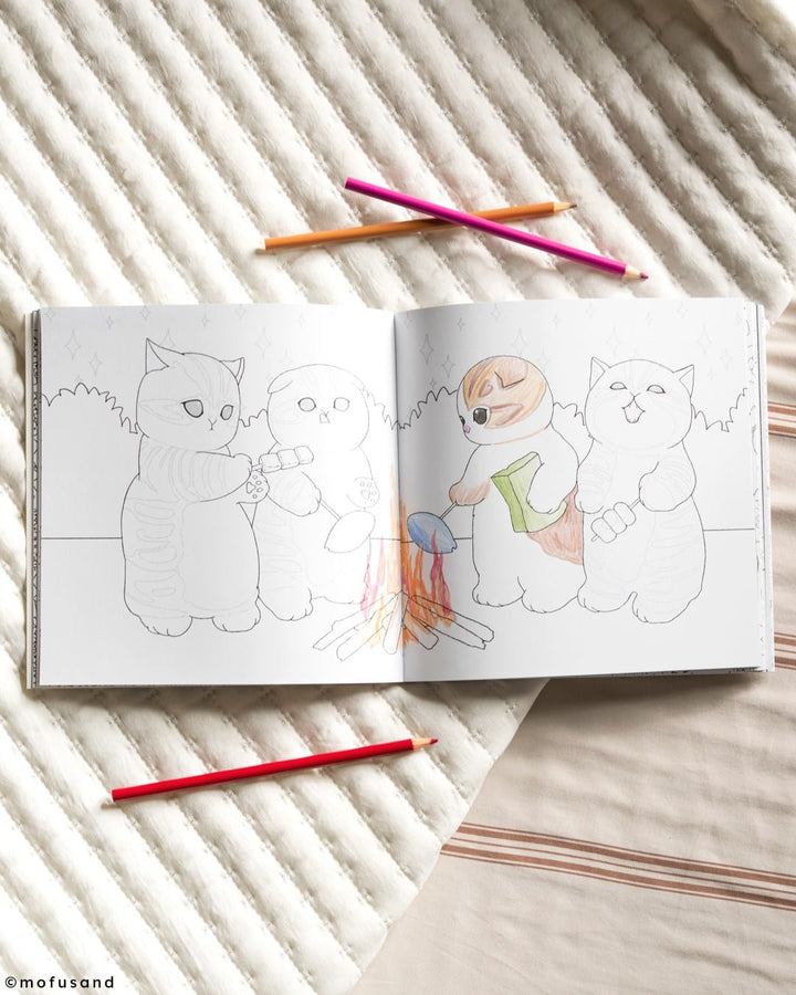 Penguin Random House Gifts Mofusand: An Official Coloring Book