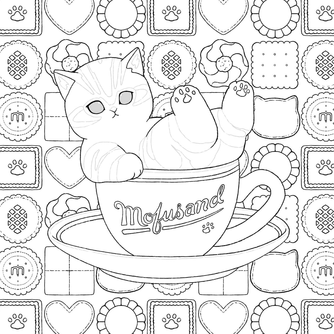 Penguin Random House Gifts Mofusand: An Official Coloring Book