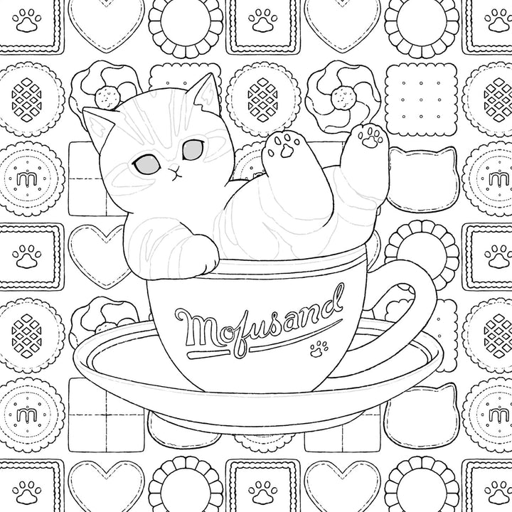 Penguin Random House Gifts Mofusand: An Official Coloring Book