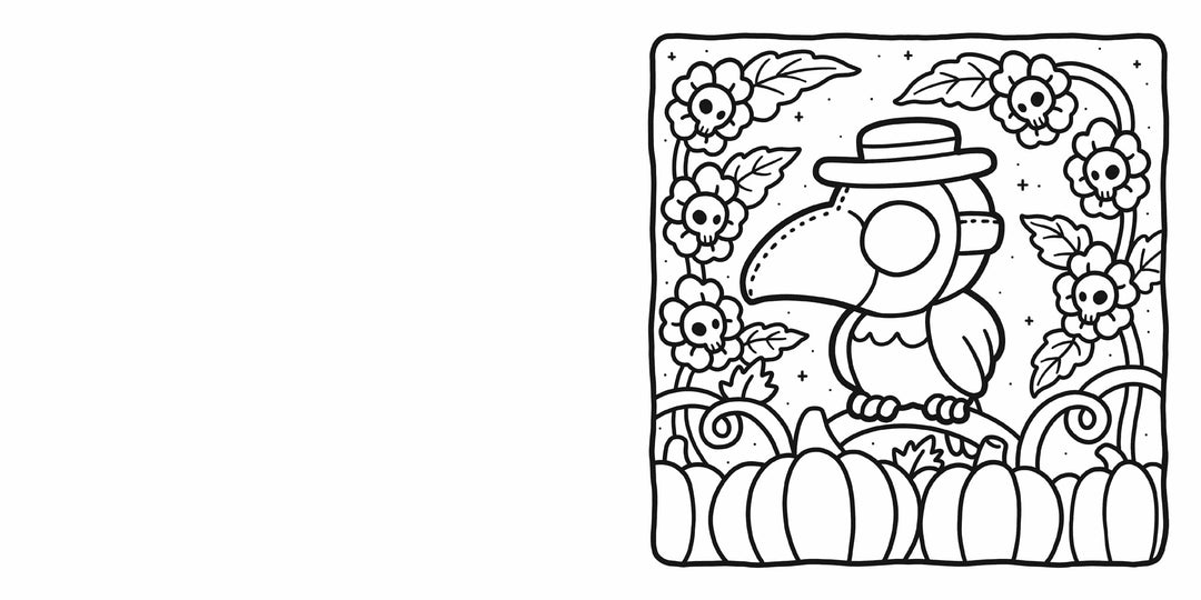 Penguin Random House Gifts Spooky Cutie Coloring Book