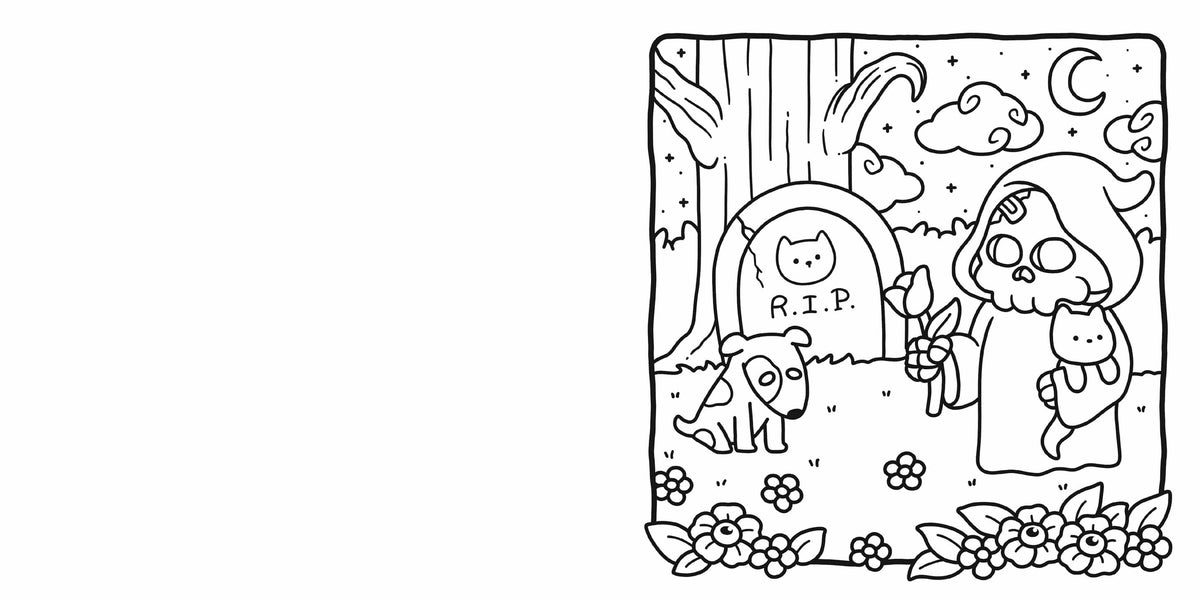 Penguin Random House Gifts Spooky Cutie Coloring Book