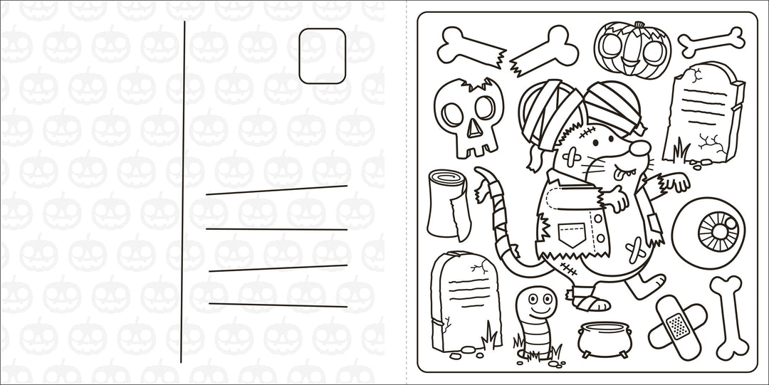 Penguin Random House Gifts Super Cuties: A Cozy Halloween Coloring Book