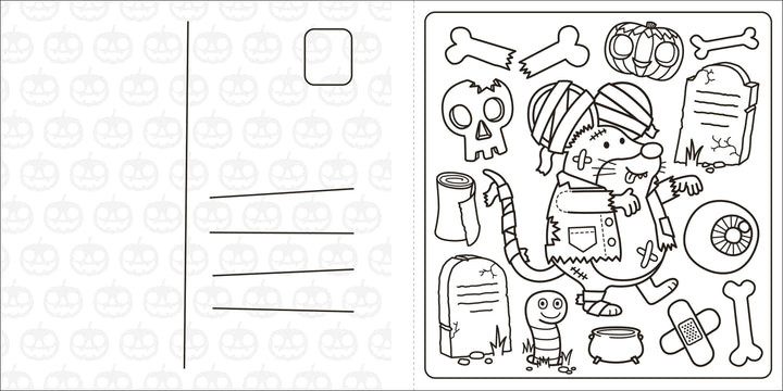 Penguin Random House Gifts Super Cuties: A Cozy Halloween Coloring Book