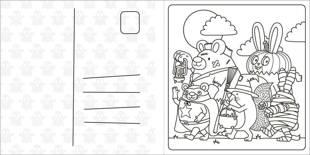 Penguin Random House Gifts Super Cuties: A Cozy Halloween Coloring Book