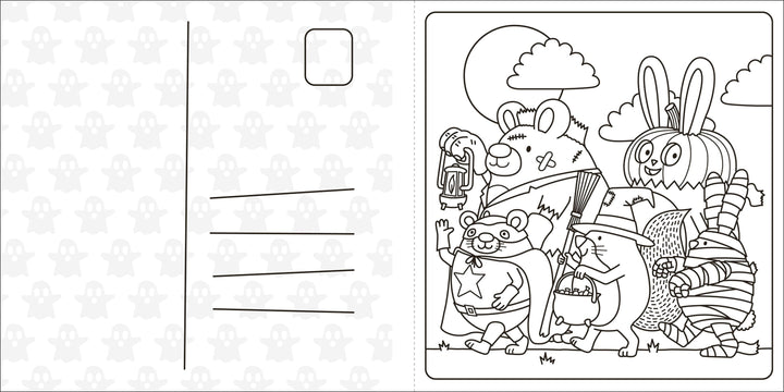 Penguin Random House Gifts Super Cuties: A Cozy Halloween Coloring Book