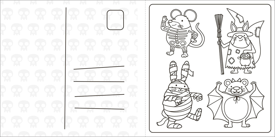 Penguin Random House Gifts Super Cuties: A Cozy Halloween Coloring Book