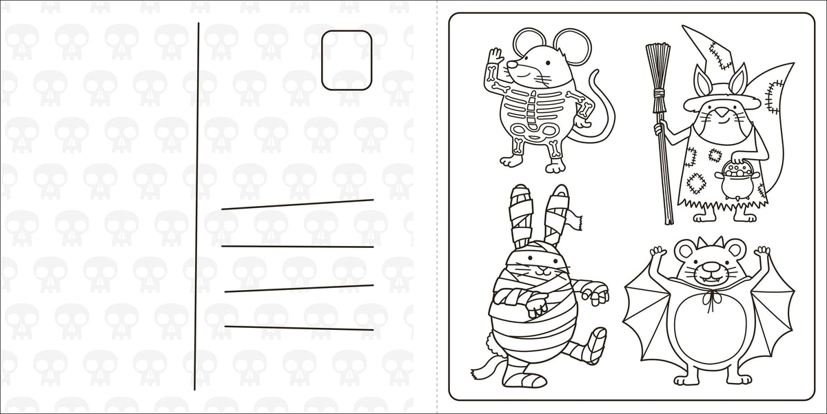 Penguin Random House Gifts Super Cuties: A Cozy Halloween Coloring Book