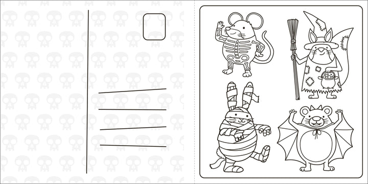Penguin Random House Gifts Super Cuties: A Cozy Halloween Coloring Book