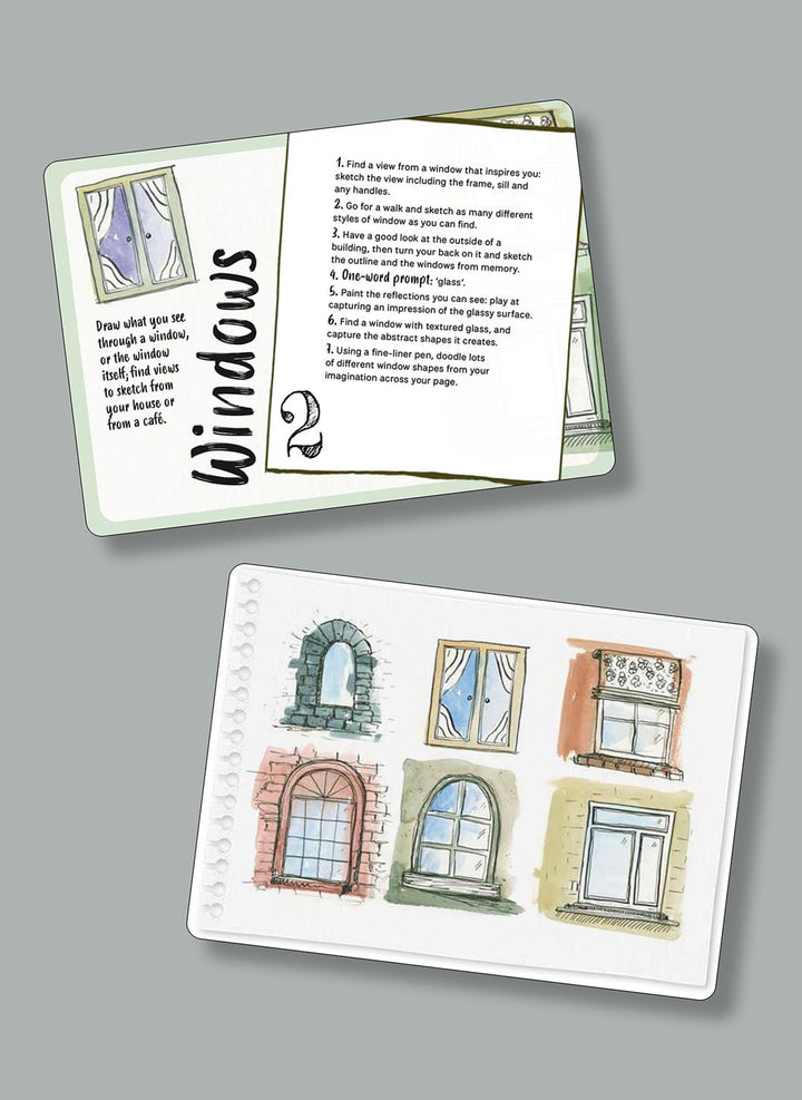 Penguin Random House Gifts The Sketch a Day Card Deck