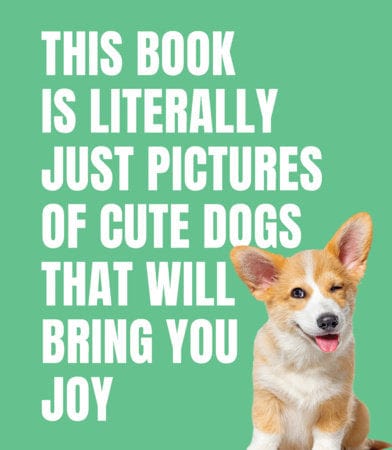 Penguin Random House Gifts This Book is Literally Just Pictures of Cute Dogs That Will Bring You Joy