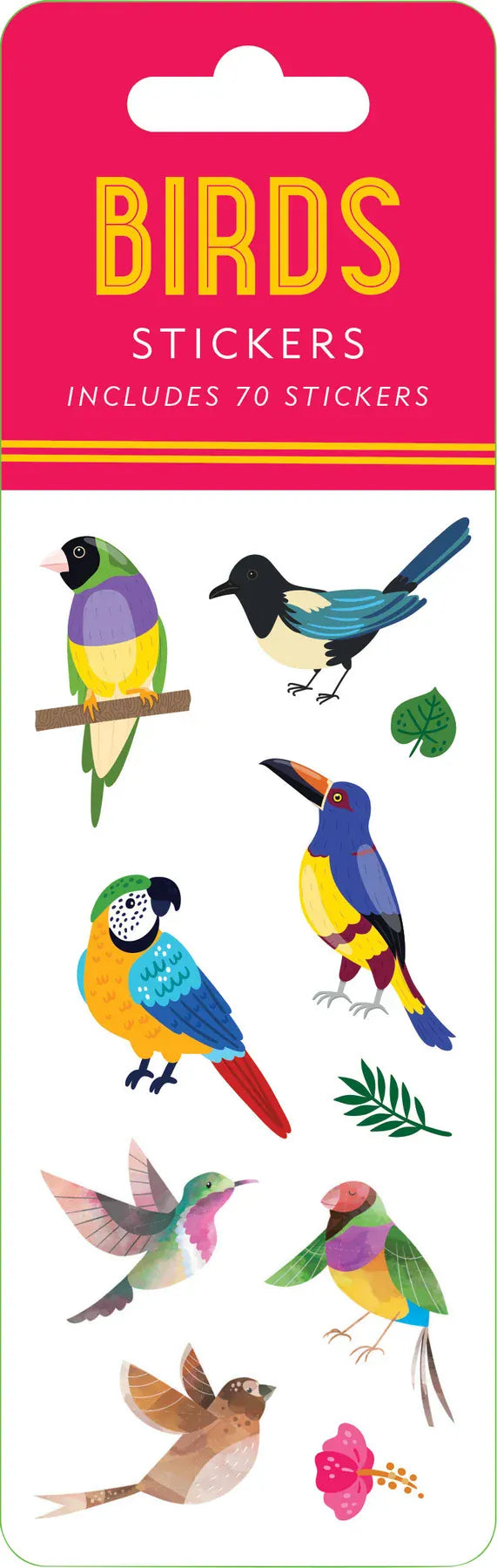 Peter Pauper Press Cards Birds Sticker Set