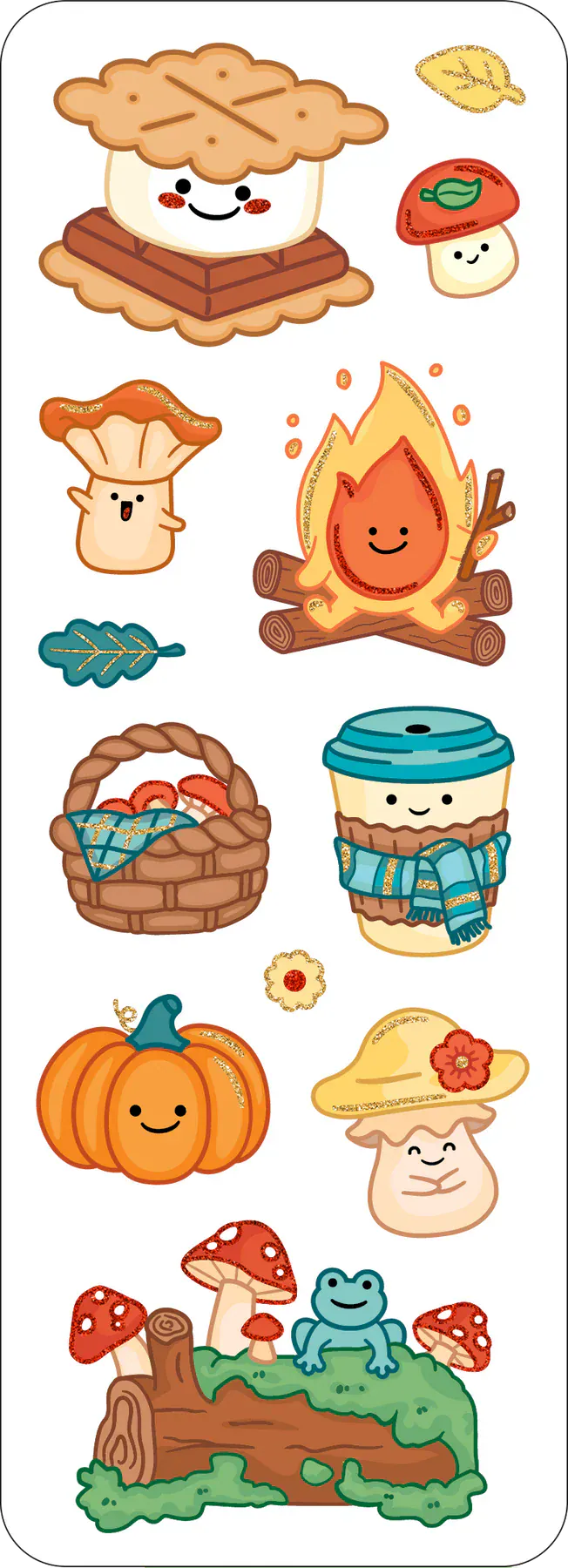 Peter Pauper Press Cards Cute & Cozy Sticker Set