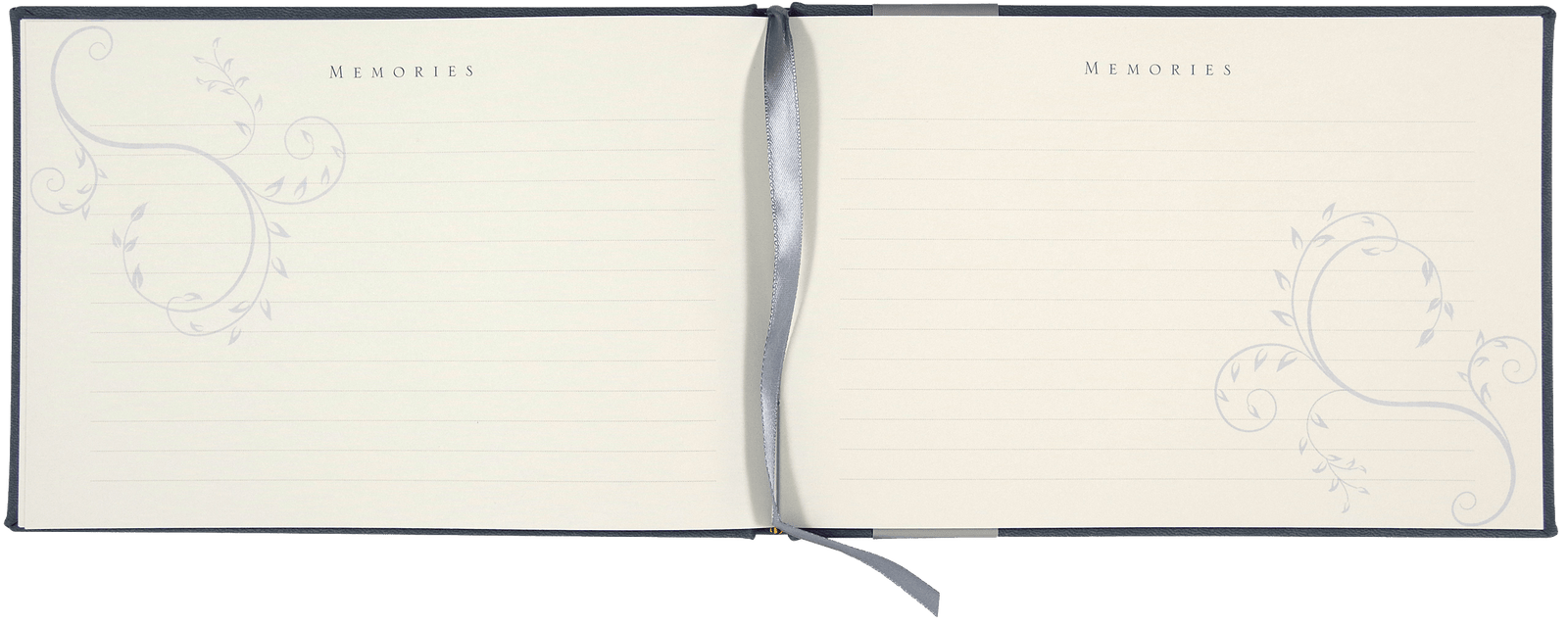 Peter Pauper Press Funeral Guest Book In Loving Memory Funeral Guest Book - Blue