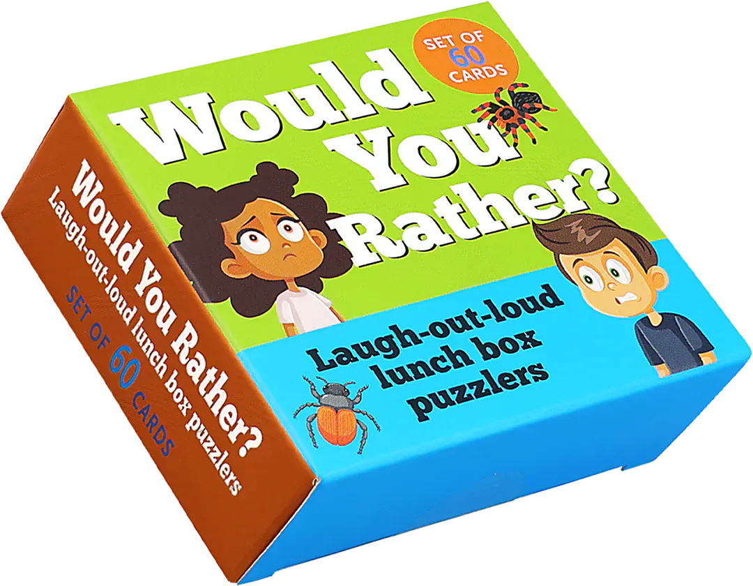 Peter Pauper Press Gifts Would You Rather? Lunch Box Notes