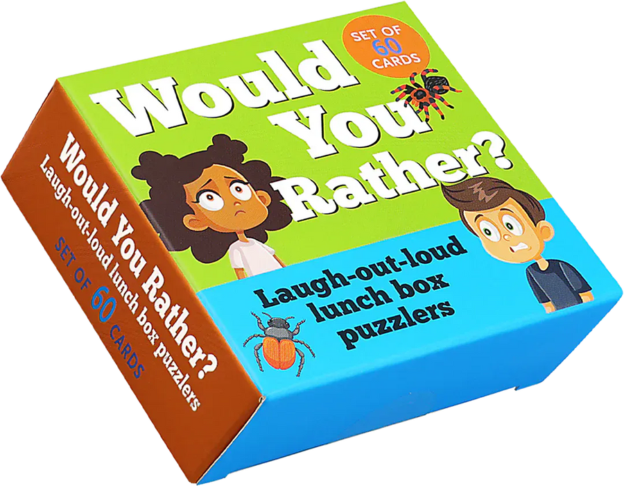 Peter Pauper Press Gifts Would You Rather? Lunch Box Notes