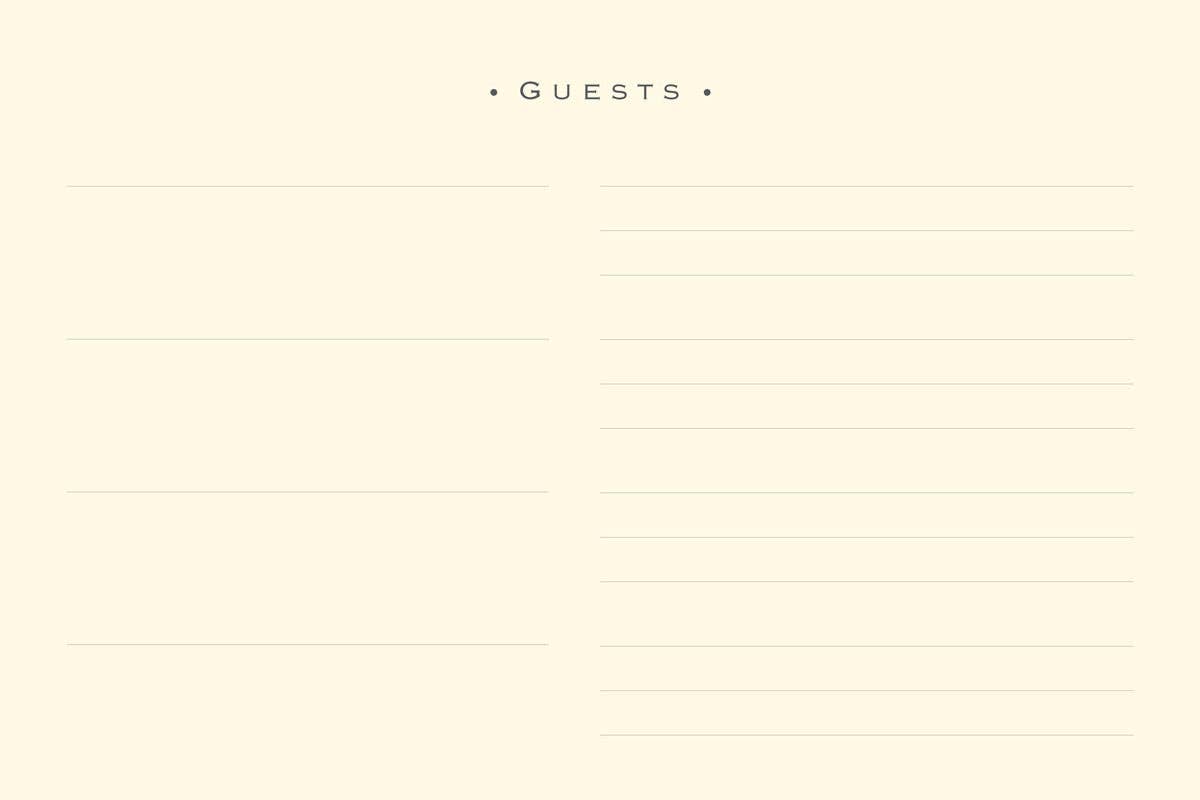 Peter Pauper Press Guest Book Classic Black Guest Book