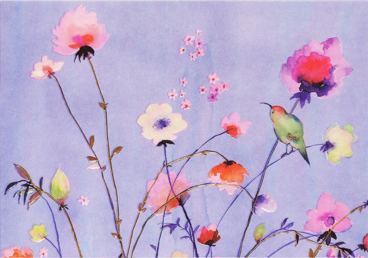 Peter Pauper Press Note Cards Lavender Wildflowers Note Cards